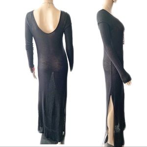 Maxi Black Dress Size S- M